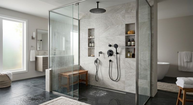 Bathroom Shower Renovation in Stamford, CT