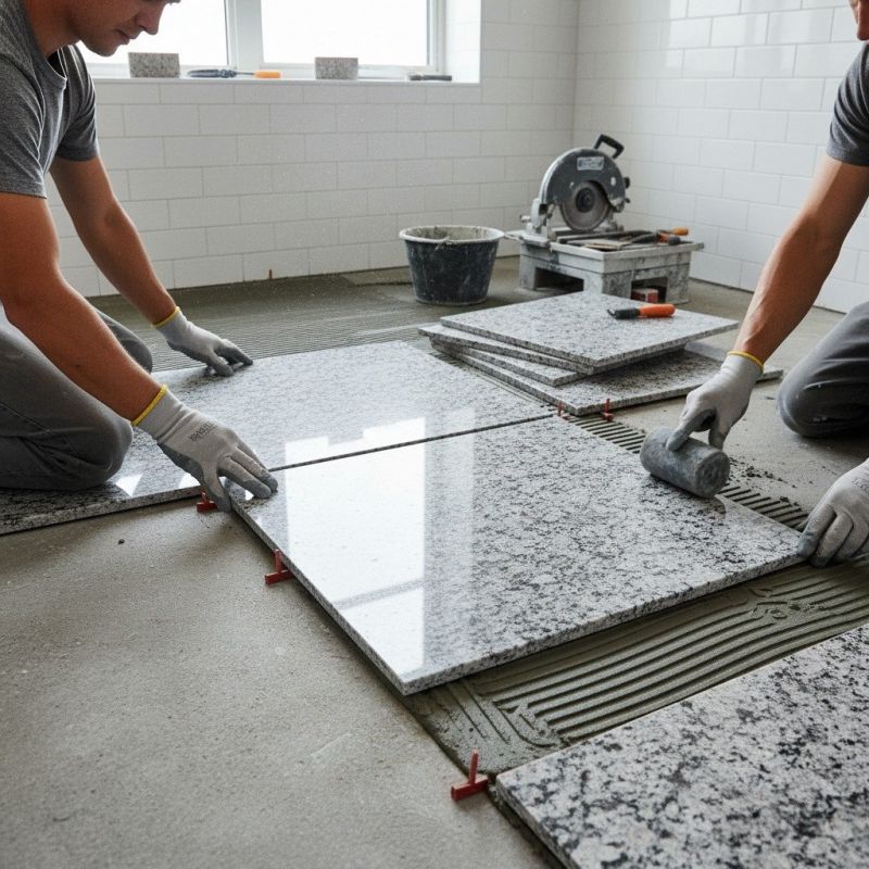 Granite Tile Installation in Wilmington, NC