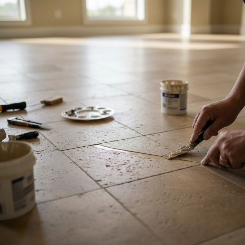 Marble Tile Repair in Olathe, KS