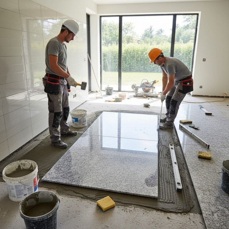 Slate Floor Installation in Wilmington, NC