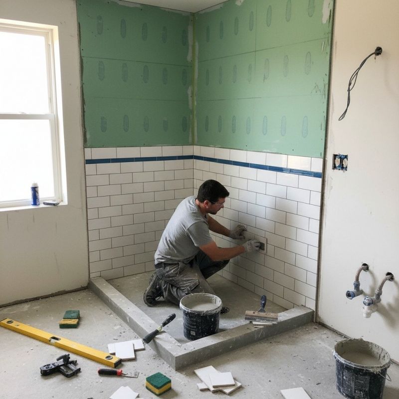 Tile Shower Installation in Littleton, CO